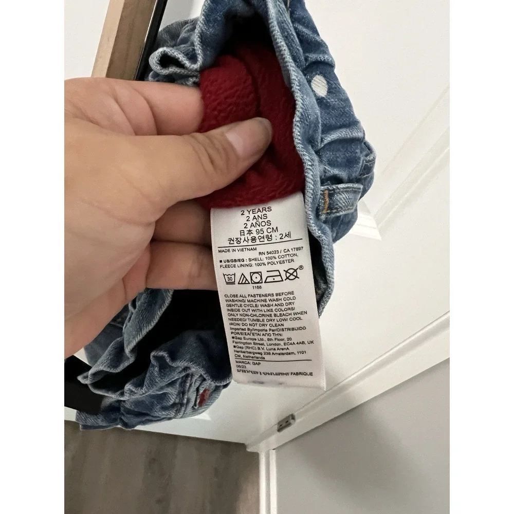 babyGap | Disney Minnie Mouse Just Like Mom Fleece-Lined Jeans -‎ Size 2 Years